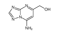 (7-amino-[1,2,4]triazolo[1,5-a]pyrimidin-5-yl)methanol结构式