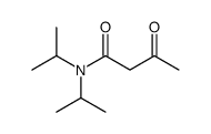 3-oxo-N,N-di(propan-2-yl)butanamide Structure