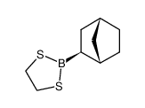 2-(exo-Norbornyl)-1,3,2-dithiaborolane Structure