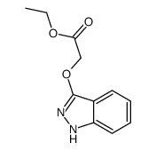 ethyl 2-(1H-indazol-3-yloxy)acetate Structure