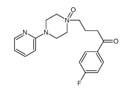 1-(4-fluorophenyl)-4-(1-oxido-4-pyridin-2-ylpiperazin-1-ium-1-yl)butan-1-one结构式