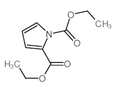 1H-Pyrrole-1,2-dicarboxylicacid, 1,2-diethyl ester Structure