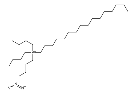 tributyl(hexadecyl)phosphanium,azide Structure