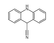 9,10-dihydro-acridine-9-carbonitrile Structure