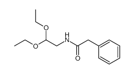 phenyl-acetic acid-(2,2-diethoxy-ethylamide) Structure