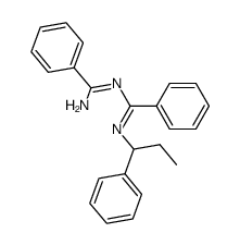 1,3,5-triphenyl-2,4-diaza-1-aminoheptadiene-1,3 Structure