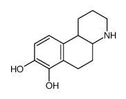 (4aR,10bS)-1,2,3,4,4a,5,6,10b-octahydrobenzo[f]quinoline-7,8-diol Structure