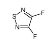 3,4-Difluoro-1,2,5-thiadiazole Structure