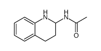 Acetamide,N-(1,2,3,4-tetrahydro-2-quinolinyl)- structure