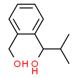 1,2-Benzenedimethanol,-alpha--(1-methylethyl)-,(-alpha-R)-(9CI) structure