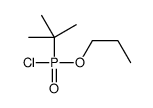 2-[chloro(propoxy)phosphoryl]-2-methylpropane结构式