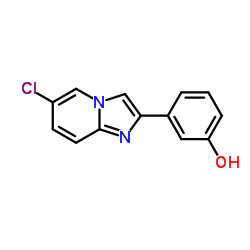 3-(6-Chloroimidazo[1,2-a]pyridin-2-yl)phenol Structure