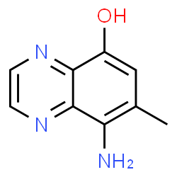 5-Quinoxalinol,8-amino-7-methyl- structure