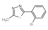 2-(2-bromophenyl)-5-methyl-1,3,4-thiadiazole picture