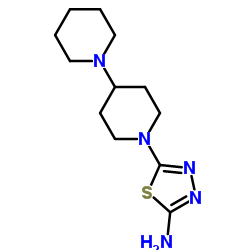 5-(1,4'-Bipiperidin-1'-yl)-1,3,4-thiadiazol-2-amine Structure