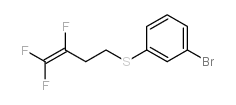 1-bromo-3-(3,4,4-trifluorobut-3-enyl)benzene结构式