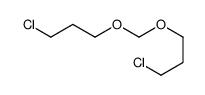 1-chloro-3-(3-chloropropoxymethoxy)propane结构式