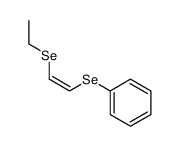 ((Z)-2-Ethylselanyl-vinylselanyl)-benzene Structure