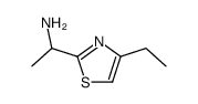 1-(4-Ethyl-1,3-thiazol-2-yl)ethanamine Structure