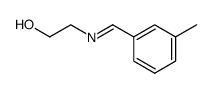 2-((3-methylbenzylidene)amino)ethan-1-ol Structure