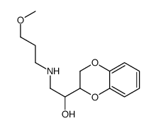 1-(2,3-dihydro-1,4-benzodioxin-3-yl)-2-(3-methoxypropylamino)ethanol Structure