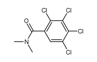 N,N-dimethyl-2,3,4,5-tetrachlorobenzamide Structure