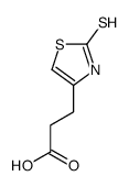 3-(2-sulfanylidene-3H-1,3-thiazol-4-yl)propanoic acid Structure