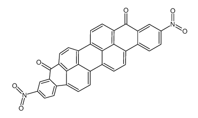 3,12-Dinitroanthra[9,1,2-cde]benzo[rst]pentaphene-5,10-dione Structure