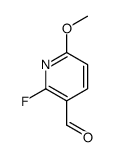 2-fluoro-6-methoxynicotinaldehyde结构式