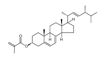 ergosterol methacrylate Structure