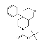 4a-Phenyl-octahydro-[2,7]naphthyridine-2-carboxylicacidtert-butylester结构式