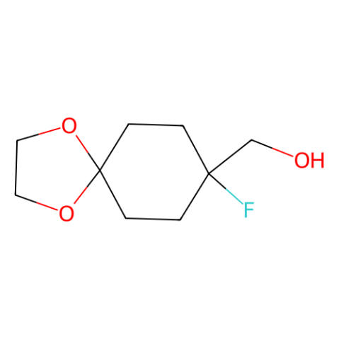 (8-fluoro-1,4-dioxaspiro[4.5]decan-8-yl)methanol picture