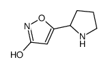 3(2H)-Isoxazolone,5-(2-pyrrolidinyl)-(9CI) Structure