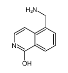 5-(aminomethyl)isoquinolin-1(2H)-one结构式