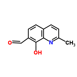 8-Hydroxy-2-methyl-7-quinolinecarbaldehyde picture