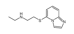 5-[2-(Ethylamino)ethylthio]imidazo[1,2-a]pyridine Structure