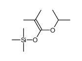 trimethyl-(2-methyl-1-propan-2-yloxyprop-1-enoxy)silane Structure