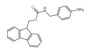 4-(N-Fmoc-aminomethyl)aniline Structure