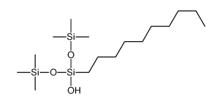 decyl-hydroxy-bis(trimethylsilyloxy)silane结构式