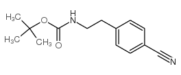 2-(4-氰基苯基)-N-Boc-乙胺图片