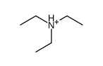 triethylammonium cation Structure