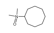 cyclooctyl-dimethyl-amine oxide结构式