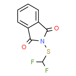 2-(Difluoromethylthio)isoindoline-1,3-dione Structure