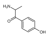 2-amino-4'-hydroxypropiophenone Structure