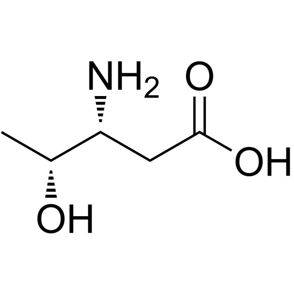 L-Β-高苏氨酸结构式