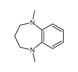 1,5-dimethyl-2,3,4,5-tetrahydro-1H-benzo[b][1,4]diazepine Structure