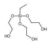 2-[ethyl-bis(2-hydroxyethoxy)silyl]oxyethanol Structure