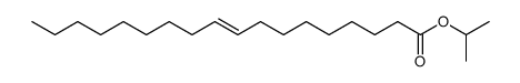 elaidic acid isopropyl ester Structure