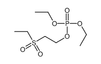 diethyl 2-ethylsulfonylethyl phosphate Structure