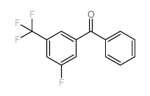 [3-fluoro-5-(trifluoromethyl)phenyl]-phenylmethanone Structure